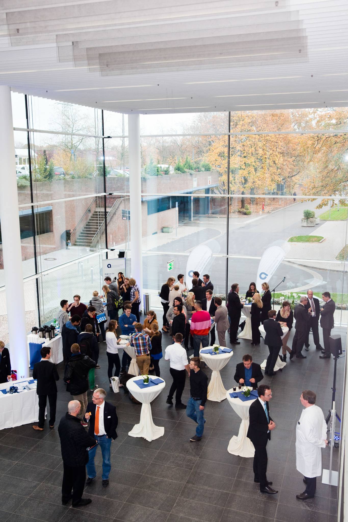 Foyer der Uni Klink Düsseldorf
