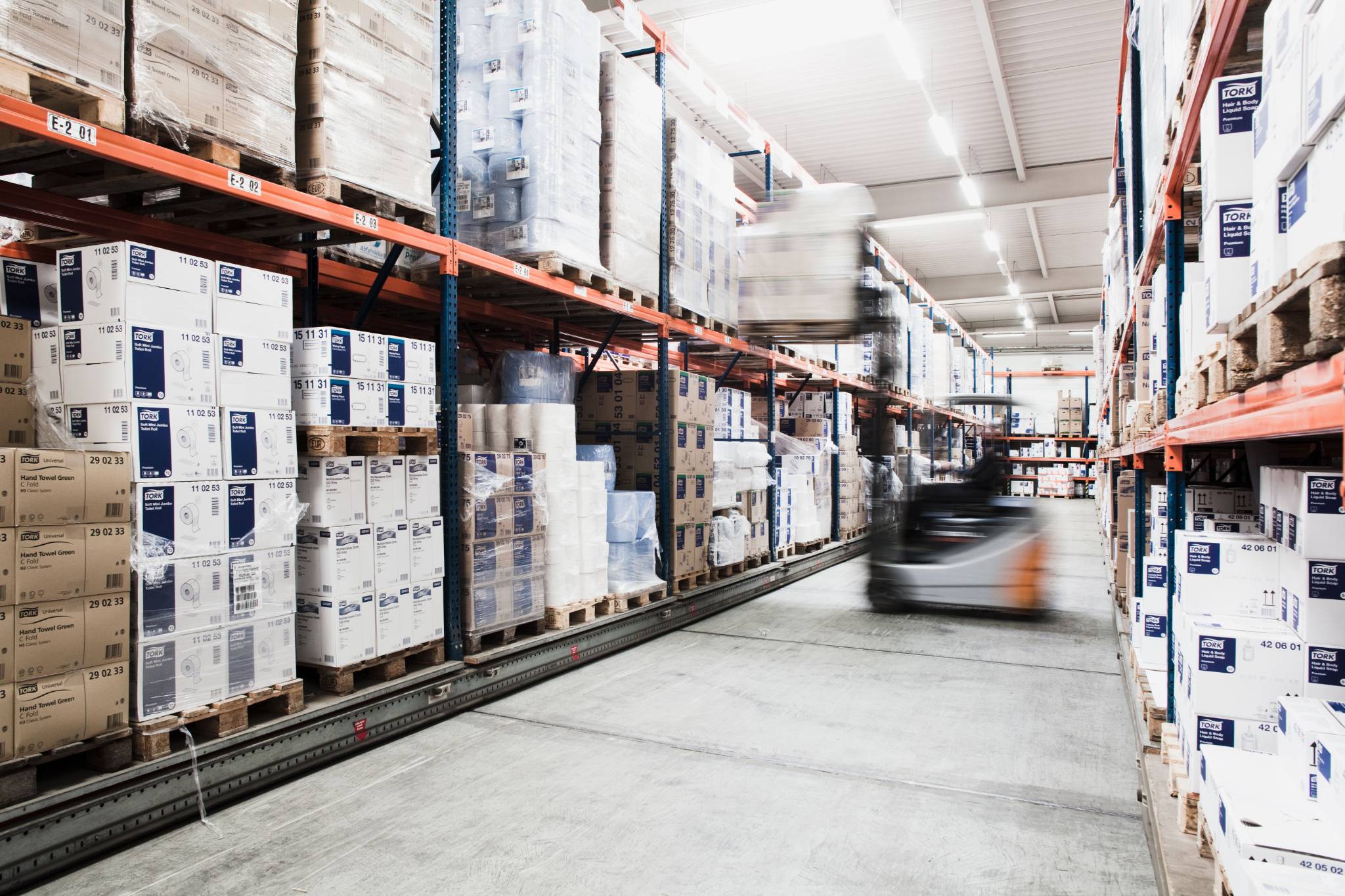 Lagerhalle, BUNZL, Bäumer GmbH