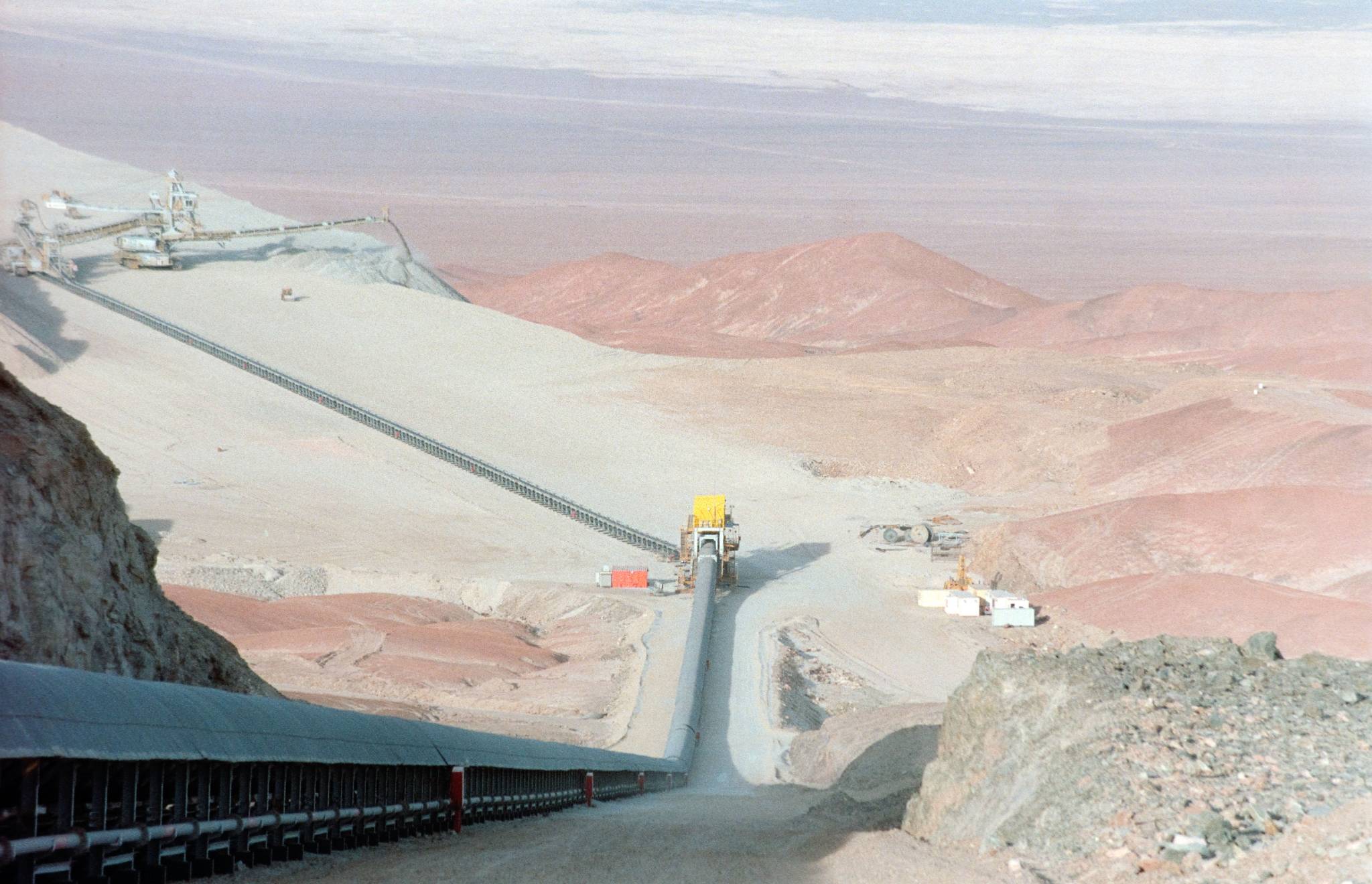 Transportband, CODELCO, Chile