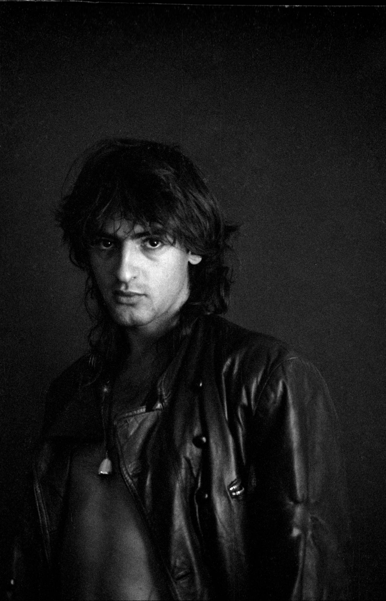 Portrait in Lederjacke